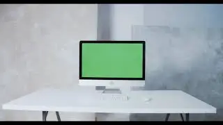 LED green Screen effect video