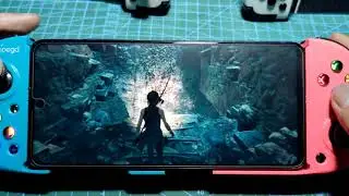 SHADOWS OF THE TOMB RAIDER on Poco X3 pro using WINDOWS 11 PRO arm 64