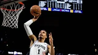 Highlights: Victor Wembanyama's 18 PTS, 11 REB vs MIA | 2023-24 San Antonio Spurs