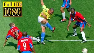 Brazil - Costa Rica World Cup 2002 | Full highlight - 1080p HD | Ronaldo - Rivaldo