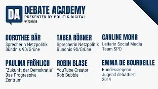 Eröffnung Debate Academy @ YouTube