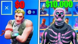 $0_vs_$10,000_Fortnite_Account