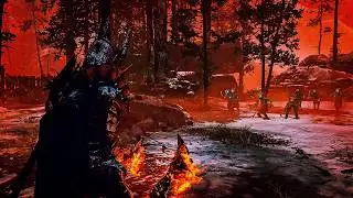 Sauron Takes The Blades of Chaos From Kratos - God of War Lord of the Rings Mod (LOTR Gameplay)