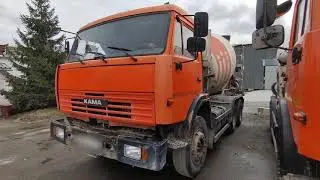 Автобетоносмеситель ТЗА-58147А на шасси Камаз-65115