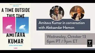 CITY LIGHTS LIVE! Amitava Kumar in conversation with Aleksandar Hemon