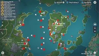 All Hydroculus Location - Thủy Thần Đồng - Morte Region - Part 10 | Genshin impact