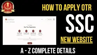 SSC New Websiteல் OTR Register செய்வது எப்படி ? Complete Details #ssctamil #ssc2024