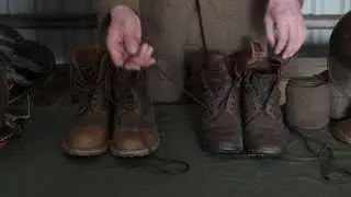 How to ladder lace your boots