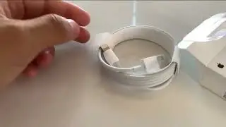 UNBOXING CABLE LIGHTNING DE APPLE