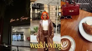 WEEKLY VLOG: new orange wig, breakfast date, Anta store launch & more. ft. Keen