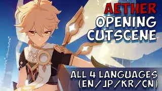 Genshin Impact Opening Cutscene All Languages | Aether Version