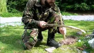 BUSHCRAFT: Aprinderea focului cu metoda Bow Drill
