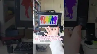 Rainbow Candy Dolls are in the works!  