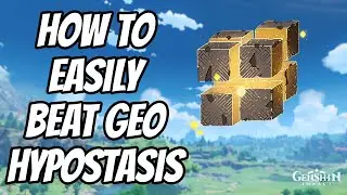 How to Beat Geo Hypostasis in Genshin Impact - Beginners Guide