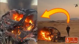 💥 RALLY DAKAR 2024 | Imágenes únicas, coche en llamas y accidentes | CRASH Y SHOW | FAN MOMENTS