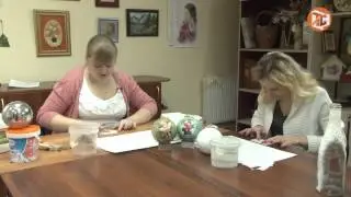 Новогодние шары своими руками