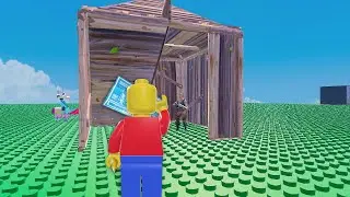 Bro Got Clipped by a LEGO 💀