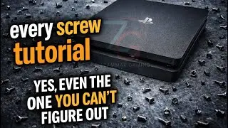 Disassembling and Reassembling a PS4 Slim
