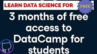 How To Get Free Premium DATACAMP Subscription | DATACAMP Free Subscription For Students