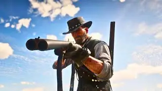 Red Dead Redemption 2 - Bloody Shotgun Brutal & Funny Moments Euphoria Ragdolls Ep 1