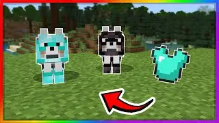 How to Get WOLF ARMOR in MCPE!