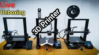 3D Printer Unboxing | Creality Ender 3 V2 | YouTube Live