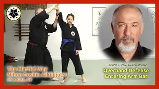Overhand Entering Arm Bar Defense