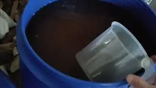Молодое вино : снятие с осадка