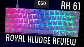 The Best Budget 60% Gaming Keyboard For Under £60 - RK61 Review 2021
