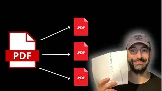 PDF dosyasını sayfalara bölme işlemi nasıl yapılır