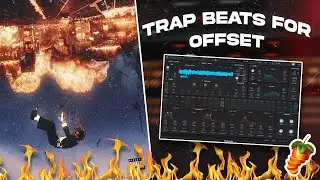 How To Make HARD TRAP BEATS For OFFSET | FL Studio Tutorial