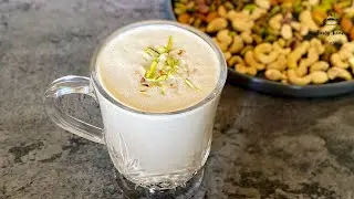 Tasty dry fruits milkshake no sugar recipe #shorts | energy booster milkshake for kids