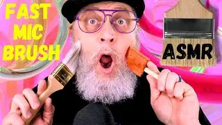 ASMR AGGRESSIVE MIC BRUSHING AND LOUD STUFF!!