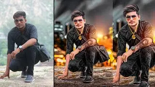 Golden Black CB editing | How to edit like CB edits | Photoshop CC Tutorial | High color contrast |
