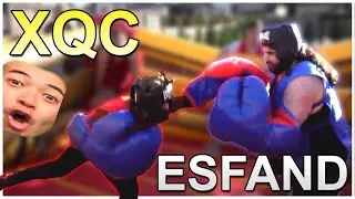 XQC VS ESFAND (FULL FIGHT w/ CHAT) | Sh*tcon 2021