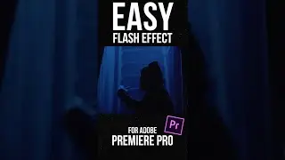Quick FLASH EFFECT For Adobe Premiere Pro - #Shorts