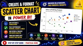 Create & Format Scatter Chart in Power BI Desktop