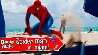 SPIDER MAN 4 IN MIAMI PRANK