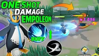 Use This Build To Deal One Shot Damage with Empoleon! Pokemon unite 