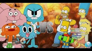 MUGEN - Request - The Wattersons VS The Simpsons - See Description