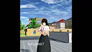 siapa nih ko cantik🤔oh..... #sakuraschoolsimulator #shorts #soundviral