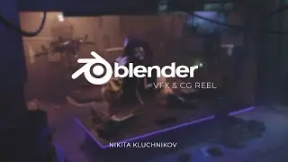 Blender VFX & CG Reel 2023 | Black Gecko Studio