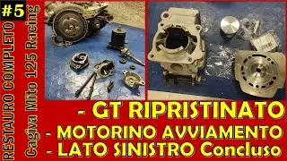Finalmente GRUPPO TERMICO Rigenerato e Revisionato - Restauro Cagiva Mito 125 Racing #5