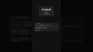 Digital Clock using CSS & JavaScript ⏰ 