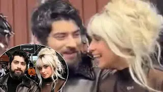 Zayn and Camila Cabello at the offwhite show in NYC #camillacabello #zayn