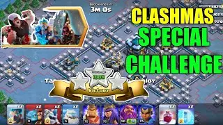 CLASHMAS CHALLENGE EASY TO WIN & GET THREE STAR (3 STAR) IN CLASH OF CLAN! @MysticTrainer6