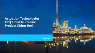 Emerson Store: Actuation Technologies CPQ Cloud Multi-Line Sizing for Piston Actuators
