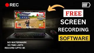 Top 5 Best Free Screen Recorder For PC Without Watermark 2023 | Best Free Screen Recorder For PC