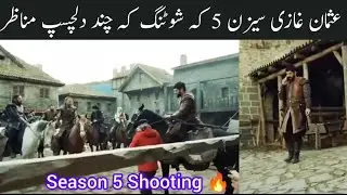 Kurulus Osman Season 5 Shooting | Live Shooting of Osman | Behind The Scenes |💗