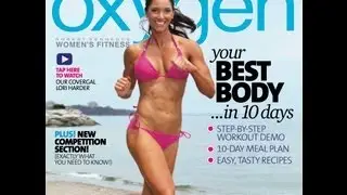 Oxygen magazine's new interactive issue!